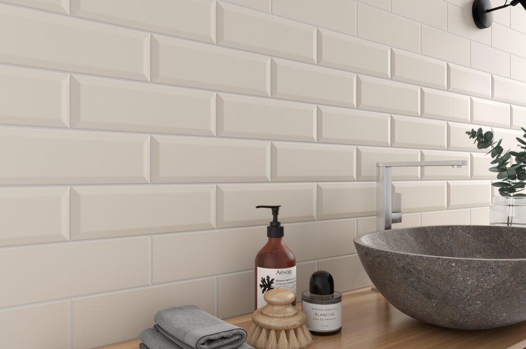 Metro Fliesen Beige